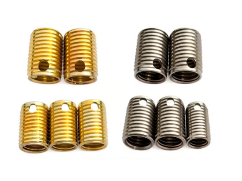 One-Piece Threaded Insert–End Loosening, Extend Life